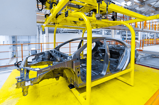 Production of a new modern car with unique OEM parts